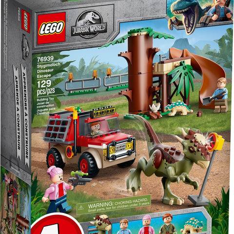 LEGO 76939 Jurassic World Stygimoloch Dinosaur Escape- Auzzi Store