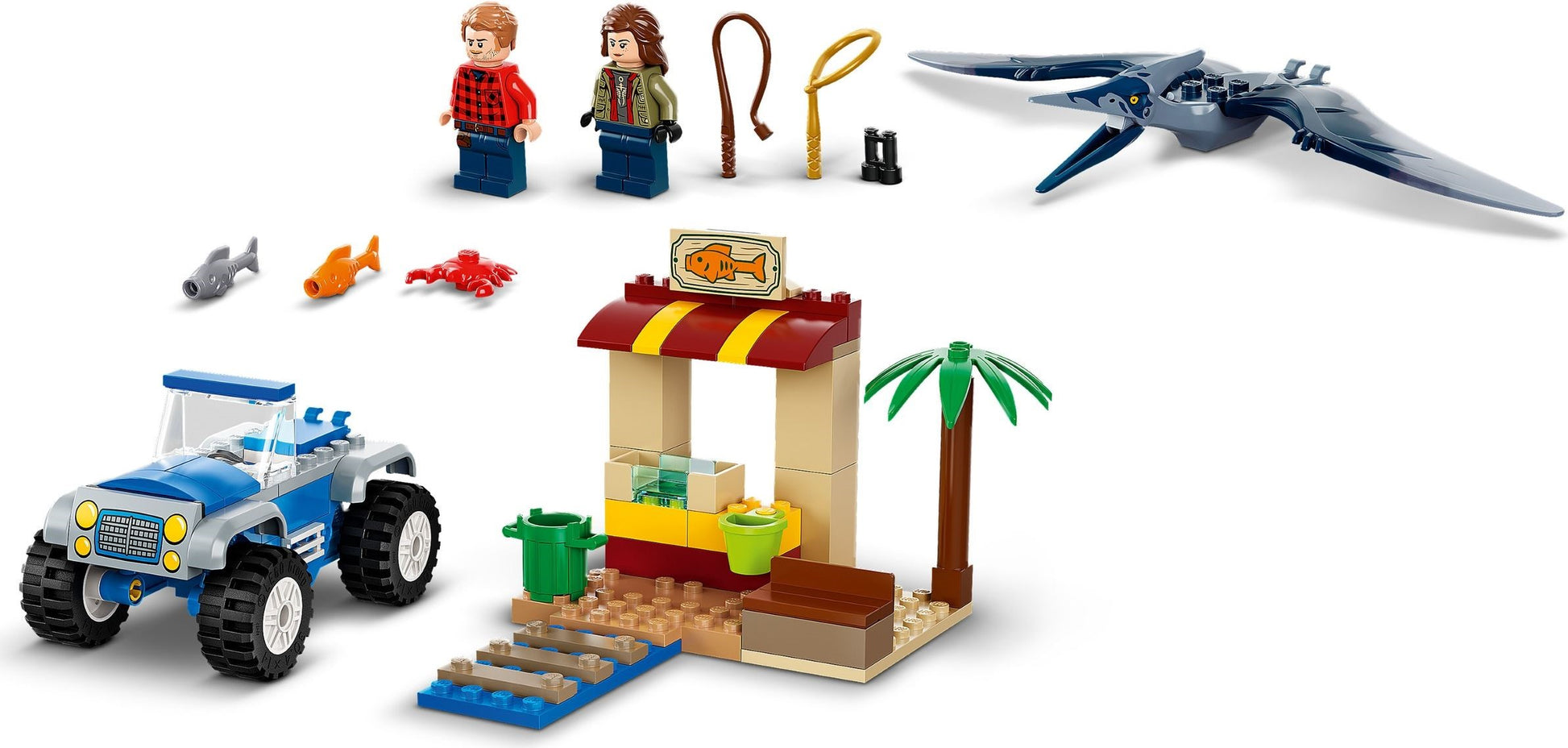 LEGO Jurassic Park 76943 Pteranodon Chase- Auzzi Store