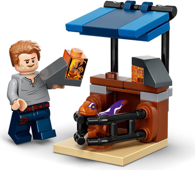 LEGO Jurassic Park 76945 Atrociraptor Dinosaur: Bike Chase