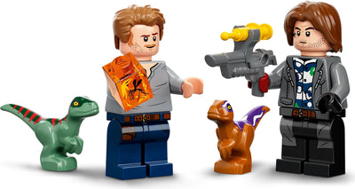 LEGO Jurassic Park 76945 Atrociraptor Dinosaur: Bike Chase