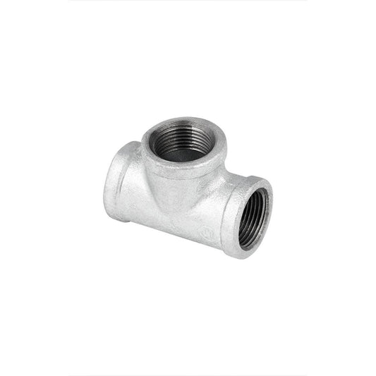 Brasshards Tee - 20mm - Galvanised Malleable Iron - Heavy Duty - Auzzistore