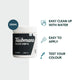 Taubmans 500ml White Sample Pot - Water-Based Acrylic - Easy Application