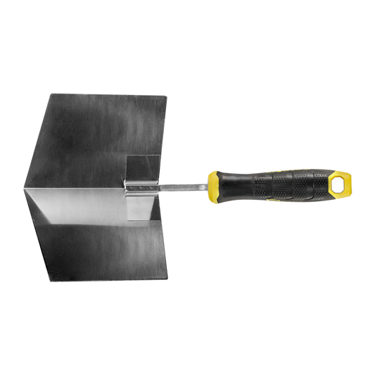 Kango Internal Corner Trowel - 284mm - Stainless Steel - Soft Grip – view 2 - Auzzistore