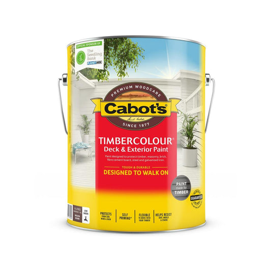 Cabot S Timbercolour Deck Paint 10L Mission Brown UV Resistant