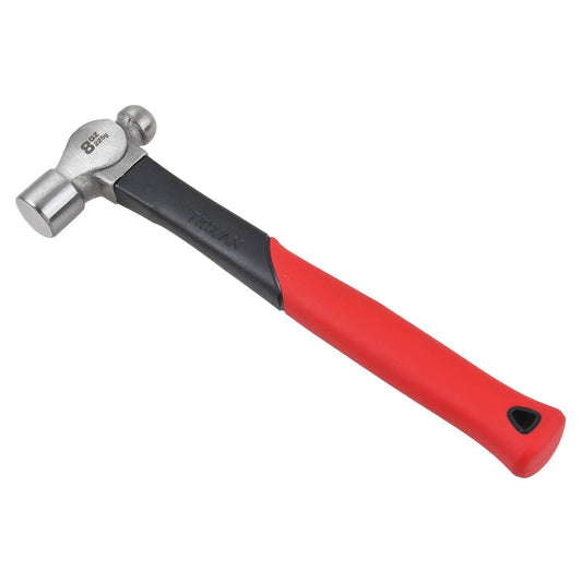 Trojan 8oz Fibreglass Ball Pein Hammer - 225g - Durable Steel Head – view 2 - Auzzistore