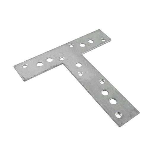 Carinya Zinc Plated T Shape Mending Plate 190 x 190 x 3.5mm Strength - Auzzistore
