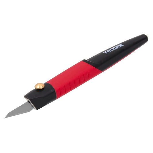 Trojan Scalpel - 140mm - Red and Black - Strong and Precise Cutting - Auzzistore