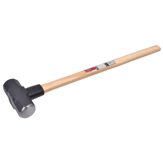Trojan 12lb Sledge Hammer - 5.4kg Carbon Steel Head - Hickory Handle - Auzzistore
