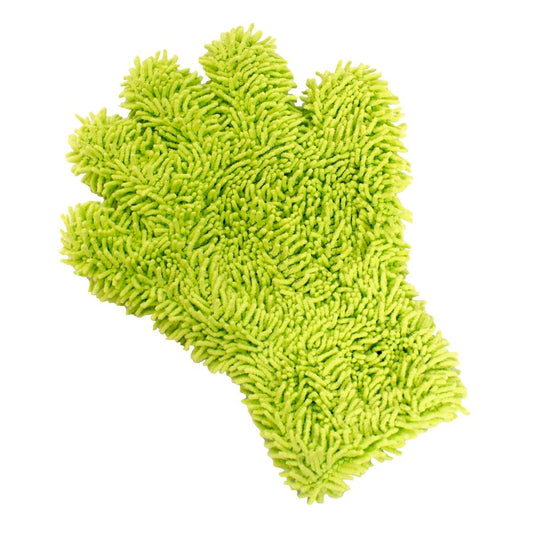 Sabco Green Microfingers Dusting Glove - 200mm Microfibre - Machine Washable