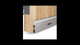 Raven RP60 Door Bottom Seal - 920mm Clear Anodised - Durable Rubber