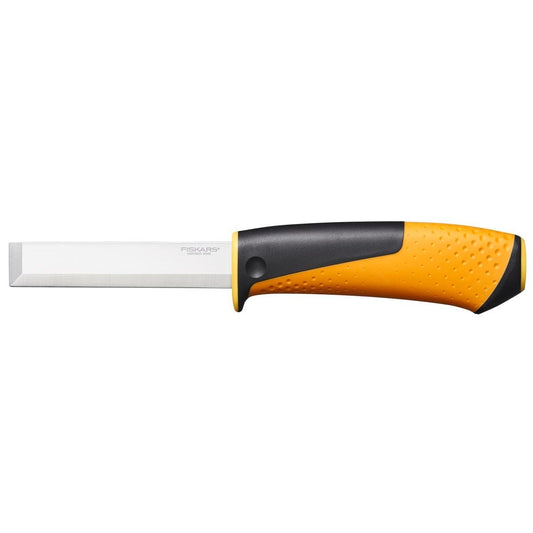 Fiskars Staysharp Chisel - 80mm - Stainless Steel - Ergonomic Handle - Auzzistore