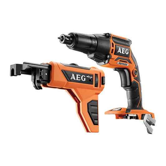 AEG 18V Brushless Collated Screwdriver Skin Only - Compact - Durable - Efficient - Auzzistore