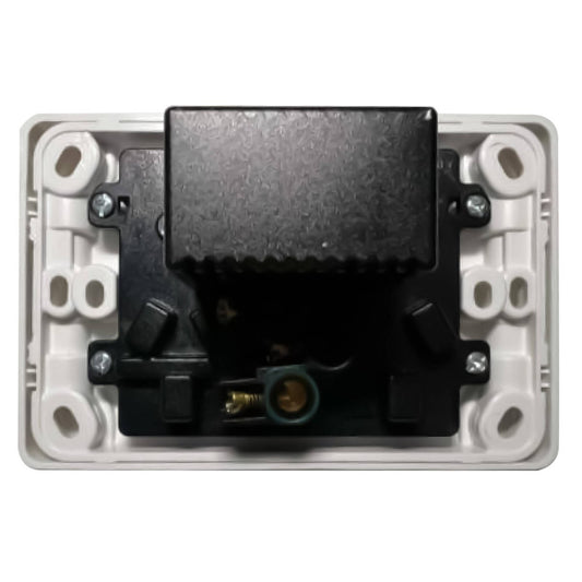 Deta x6 Double Power Point with USB A+C PD30W - 2 Outlets - 50mm x 74mm x 115mm – view 2 - Auzzistore