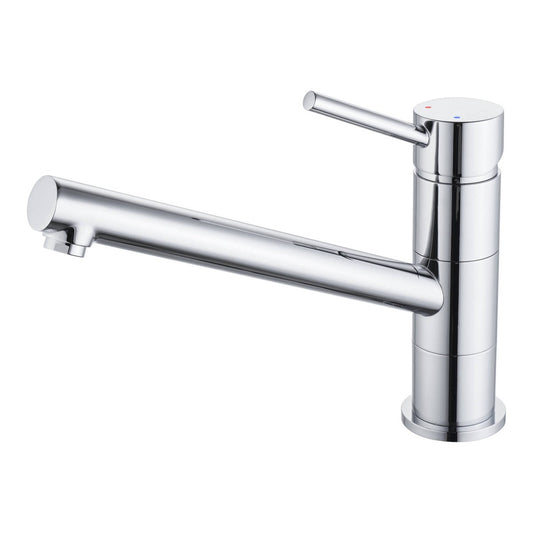 Estilo 35mm Chrome Pin Lever Sink Mixer - Ergonomic Handle - Water Efficient