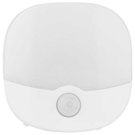 Arlec Rechargeable Motion Square Night Light 2 Pack - 67 x 22mm - White - Wireless