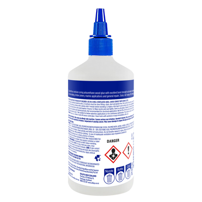 Selleys Aquadhere Polyurethane Wood Glue - 250ml - High Strength, Waterproof