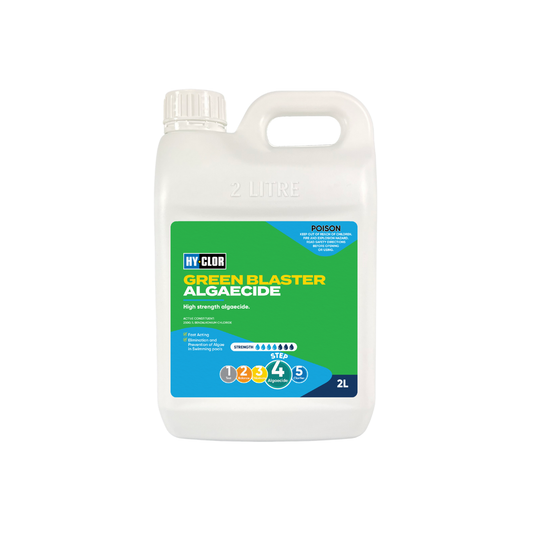 Hy Clor Green Blaster Algaecide 2L Liquid High Strength Protection - Auzzistore