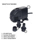 Aquapro Water Feature Pump - 1.2m - Compact Design - Flow Adjustable