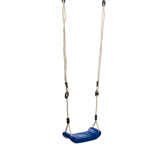 Swing Slide Climb Plastic Swing Seat Blue 430mm PE Durable