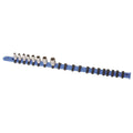 Kincrome 1/4 Drive Socket Rail - 20 Clip - Plastic - Easy To Carry