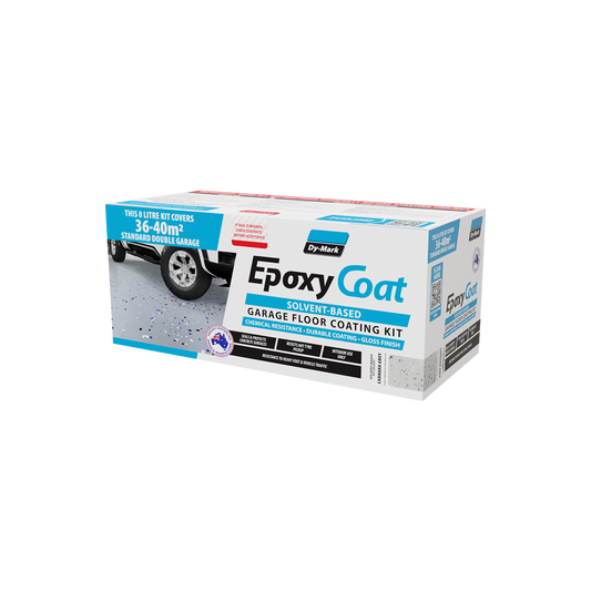 Dy-Mark Garage Floor Epoxy Coat - 8L - Paint - Carrara Grey - Interior Use - Auzzistore
