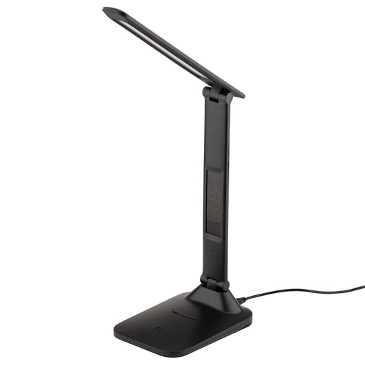 Verve Design Black Alyx Task Lamp - LED - 3.9W - Adjustable Height - USB Powered