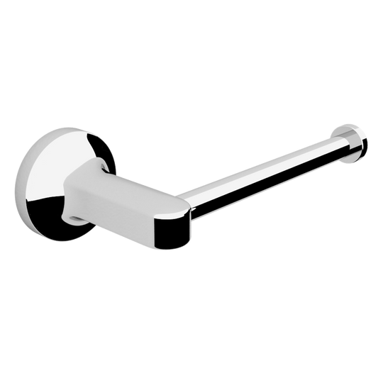 Caroma Sahara Toilet Roll Holder - Brass - Chrome Finish - Easy Install