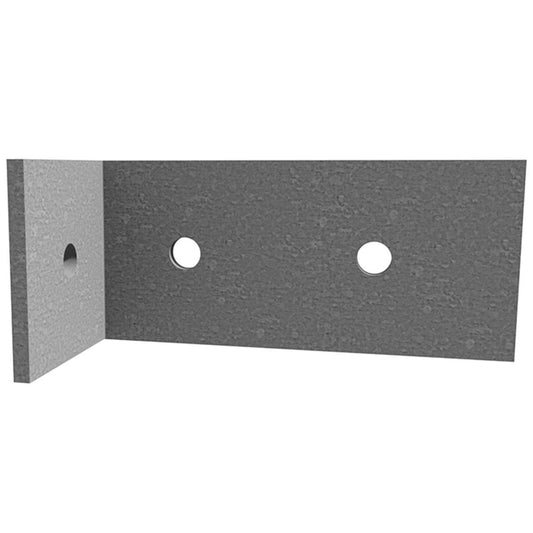 Dunnings Galvanised Angle Bracket 90x150x75mm 6mm Steel Heavy-Duty - Auzzistore