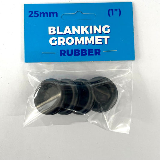 Premier Blue 25mm Blanking Grommet - Nitrile Rubber - Durable - Automotive - Auzzistore