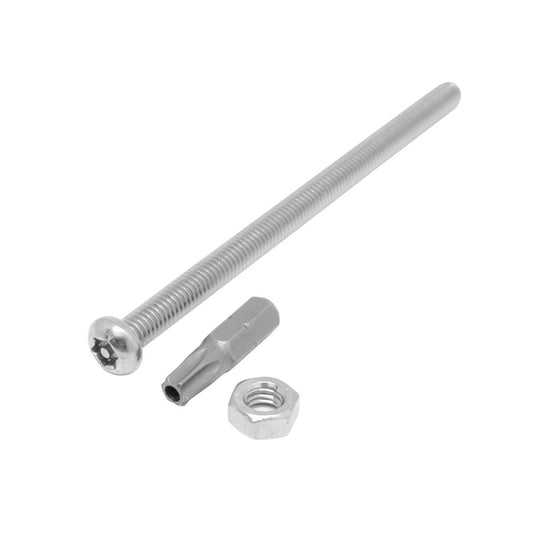 Pinnacle M6 x 100mm Stainless Steel Security Bolts - 4 Pack - Auzzistore