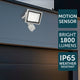 Brilliant 20W Grey Ranger III LED Floodlight with Sensor 1800 Lumens