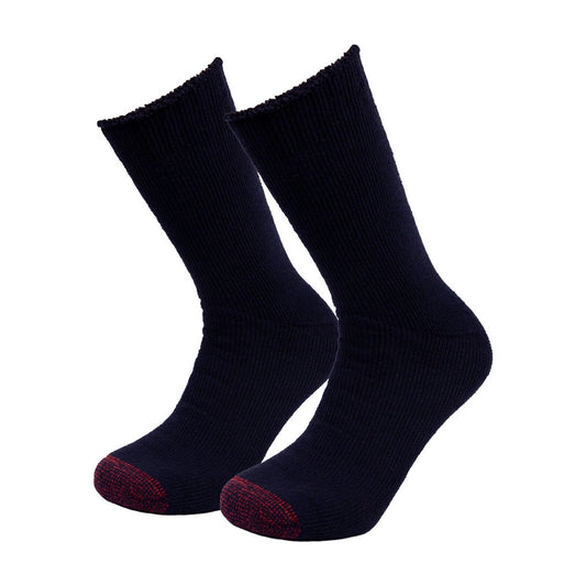 Tradie Men’s Black Wool Crew Socks 2 Pack Size 7-10 - Comfort & Durability – view 2