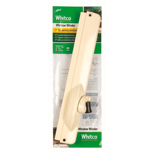 Whitco Primrose Non Lockable Window Winder - 1 Pack - Zinc Diecast - Auzzistore