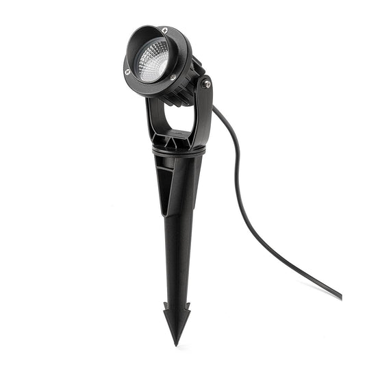 Holman RGB Colour Spotlight - 75mm - Matte Black - Waterproof - Dimmable