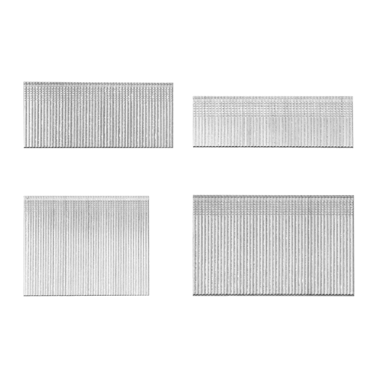 Powerfit C Series Brad Nails Project Pack - 4000 Nails - 25mm 35mm 50mm 64mm - Electro Galvanised – view 2 - Auzzistore