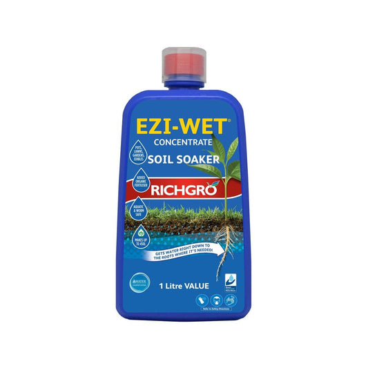Richgro Ezi Wet Concentrate Soil Soaker - 1L Liquid - Aquatic Safe