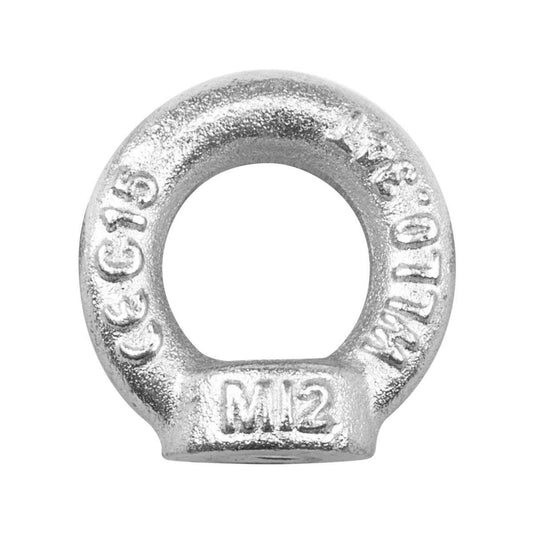 Pinnacle Eye Nut - 50 x 55 x 13mm - Zinc Plated - Heavy Duty - Auzzistore