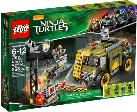LEGO 79115 Turtle Van Takedown: Rescue Michelangelo! - Auzzistore