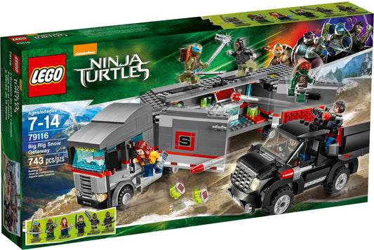 LEGO 79116 Teenage Mutant Ninja Turtles Big Rig Snow Getaway - Auzzistore