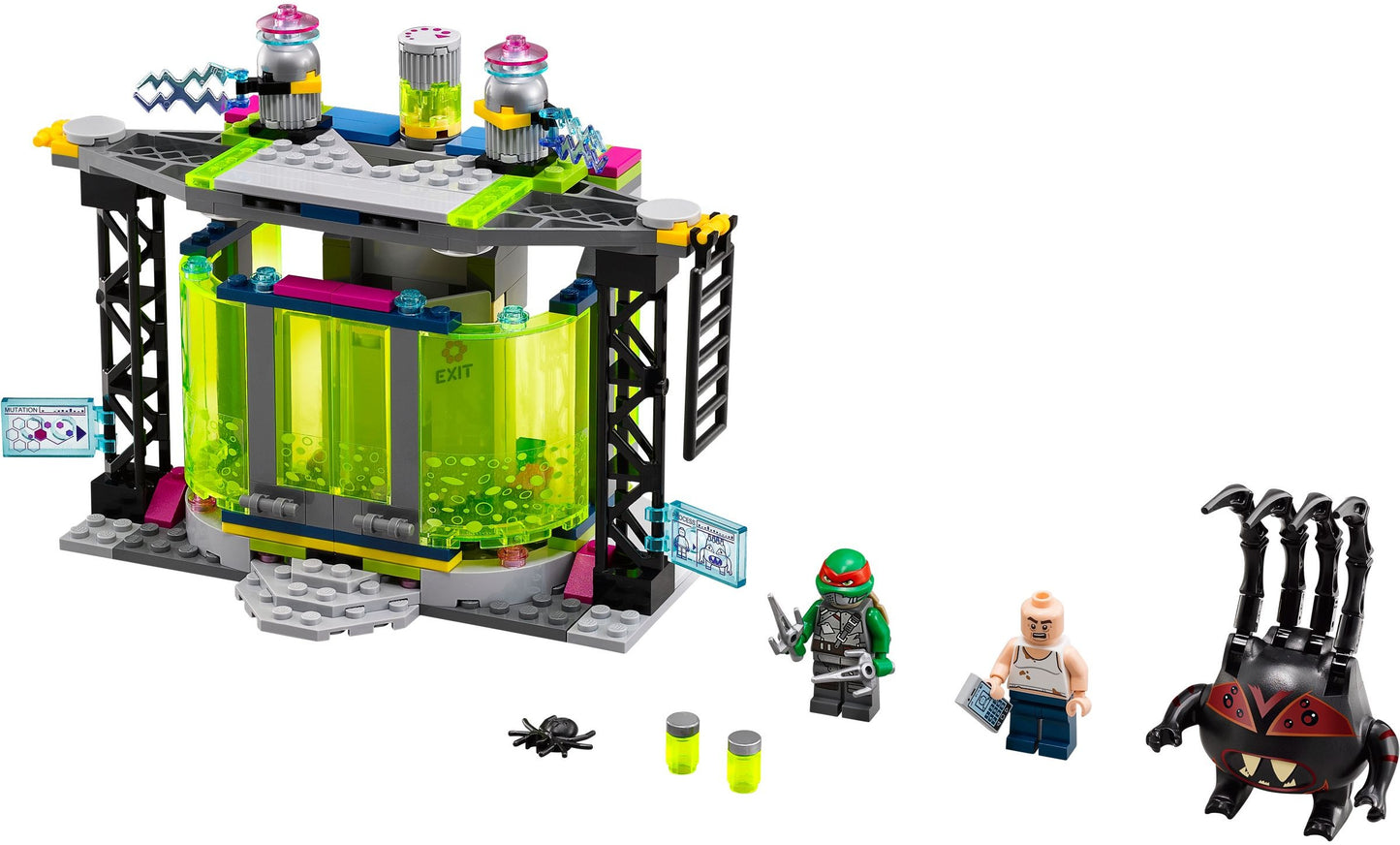 LEGO 79119 Mutation Chamber - Spider Bytez vs. Raphael