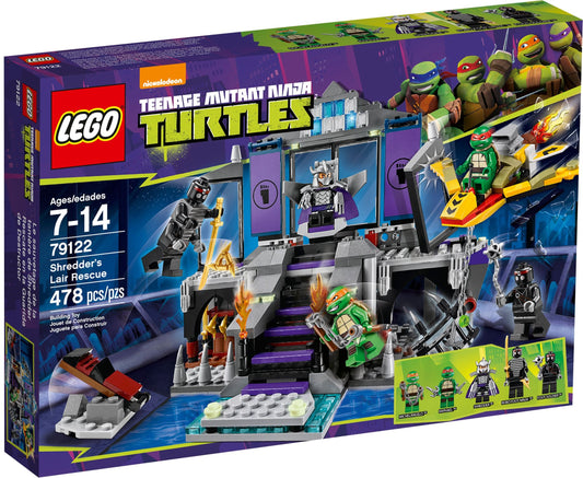 LEGO 79122 Shredder's Lair Rescue: Ninja Turtles Michelangelo Escape - Auzzistore