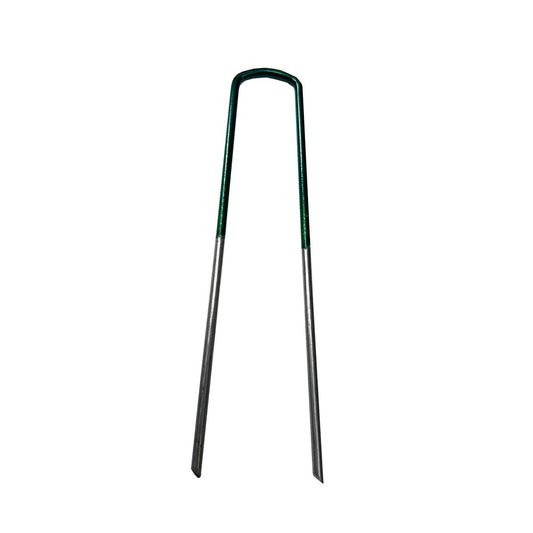 Jack Turf Peg - 150mm - Steel - Green PVC Coated - 100 Pack – view 2 - Auzzistore