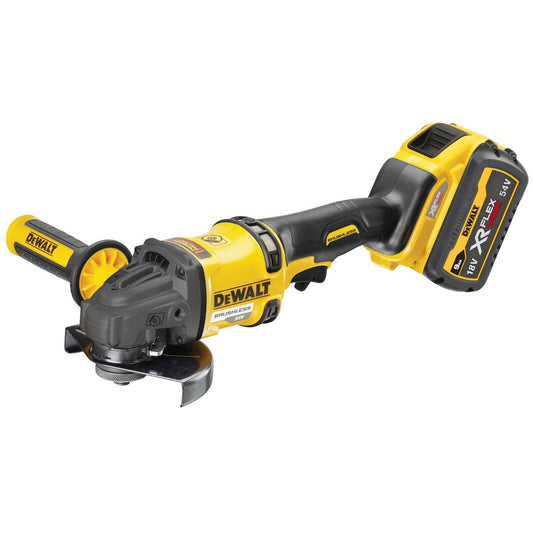 Dewalt 54V Flexvolt XR Cordless Brushless Angle Grinder 125mm 9Ah - High Performance – view 2