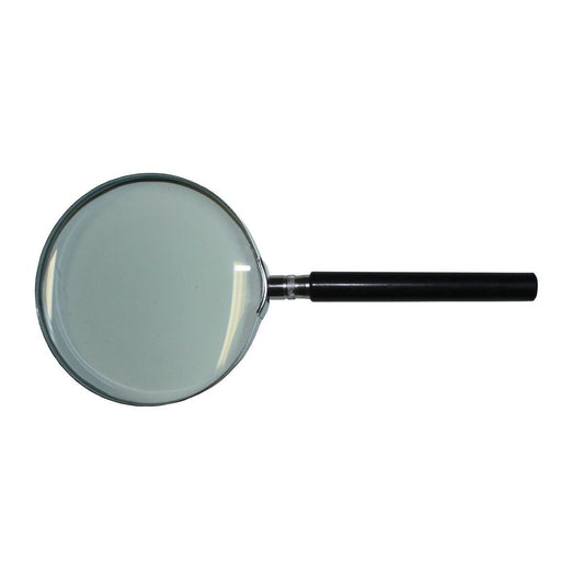 Craftright Magnifying Glass - 100mm - Glass - Chrome Plated