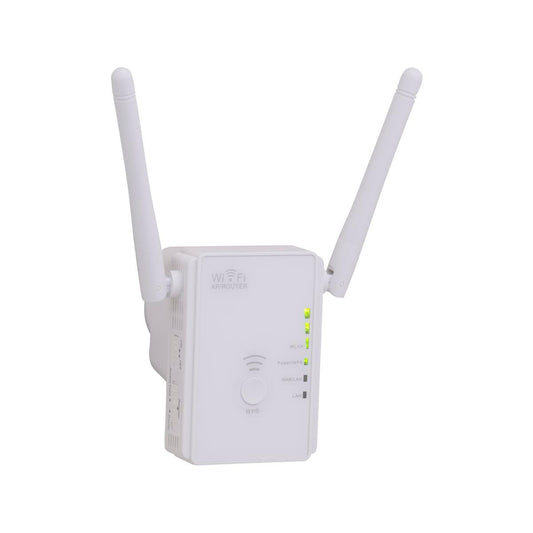 Antsig Wi Fi Range Extender - 300Mbps - White - Access Point, Repeater, Router