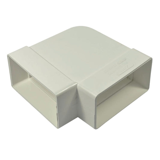 Icon PVC Square Reverse 95 Elbow - 140mm - Durable PVC - Easy Installation - Auzzistore