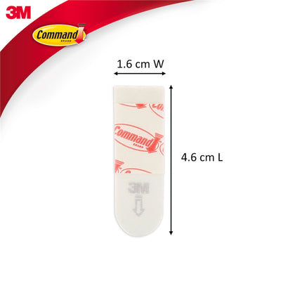 Command White Poster Strips - 12 Pack - Composite - Damage-Free Hanging
