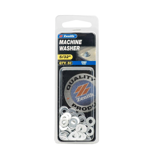 Zenith Machine Washer - 5/32 - 50 Pack - Zinc Plated - Internal Use - Auzzistore