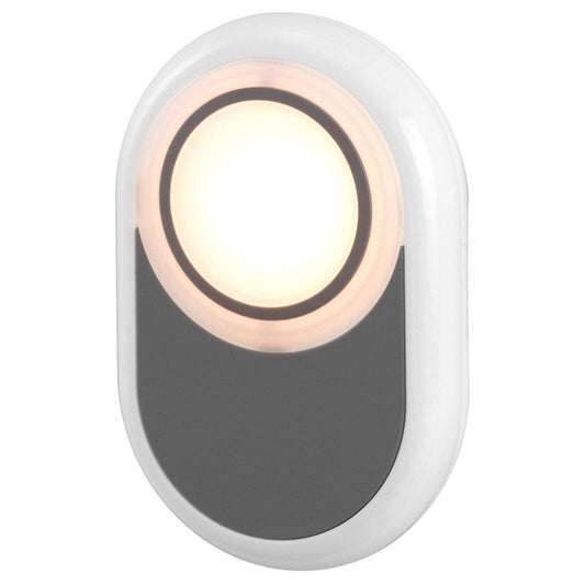 Arlec 240V Pill Plug-in LED Night Light 3 Pack - Warm White Glow - Grey - 60mm x 90mm – view 2 - Auzzistore