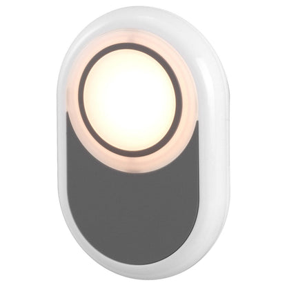 Arlec 240V Pill Plug-in LED Night Light 3 Pack - Warm White Glow - Grey - 60mm x 90mm